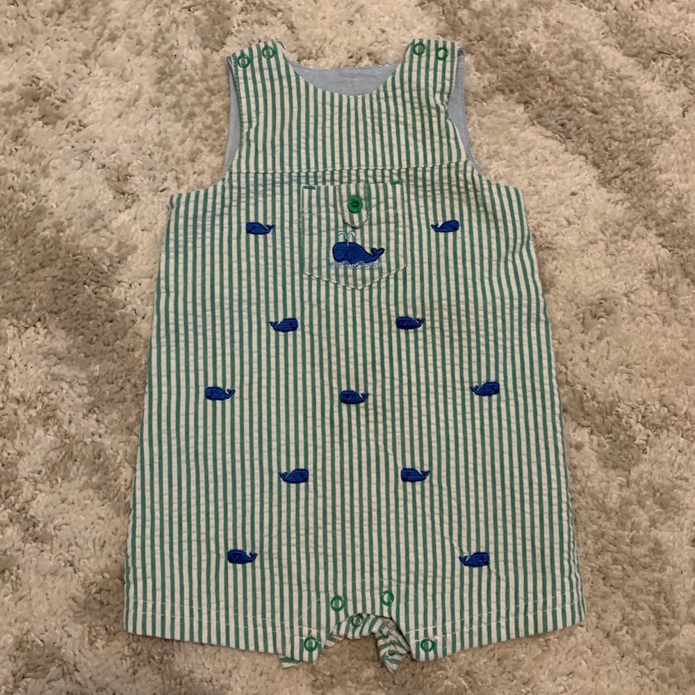 Boys Smocked One Piece